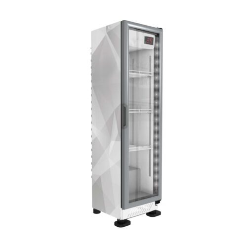 Refrigerador vertical 1 puerta 249L VR09 línea blanca negocios restaurantes cafeterías Industrias Cossios Colombia
