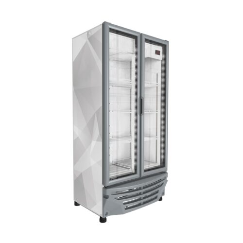 Refrigerador vertical 2 puertas 755L 8 parrillas G326 línea blanca negocios restaurantes cafeterías Industrias Cossios Colombia